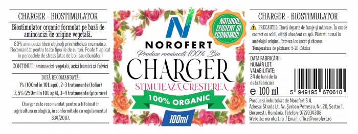 Charger - Biostimulator organic pentru flori [2]