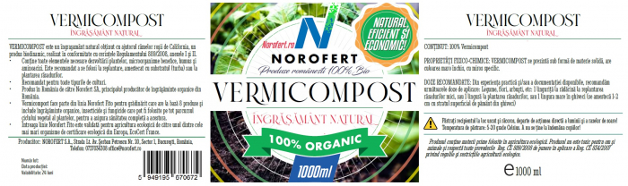 Vermicompost - Ingrasamant natural, puritate 100% [2]