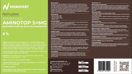 Ingrasaminte - Aminotop S+Mg