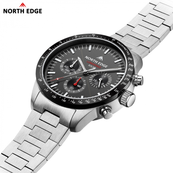 Ceasul solar Cronograf North Edge LONGWINGS [4]