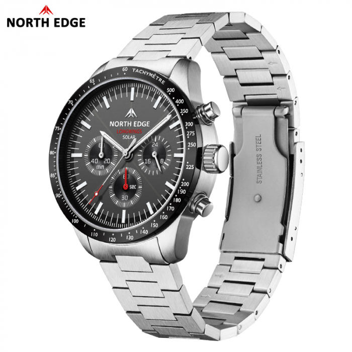 Ceasul solar Cronograf North Edge LONGWINGS [5]