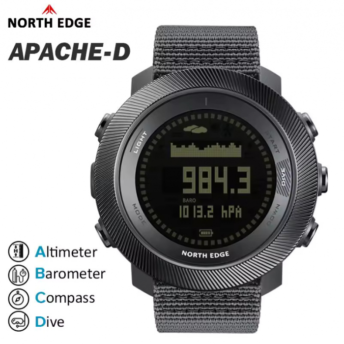 North Edge Apache D - Ceas multifuncțional pentru scufundari [2]