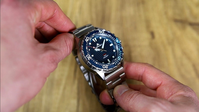 North Edge Triton – Ceas Bărbați Solar pentru Scufundări, 300 m Rezistență la Apă [12]