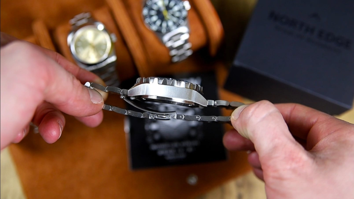 North Edge Triton – Ceas Bărbați Solar pentru Scufundări, 300 m Rezistență la Apă [4]