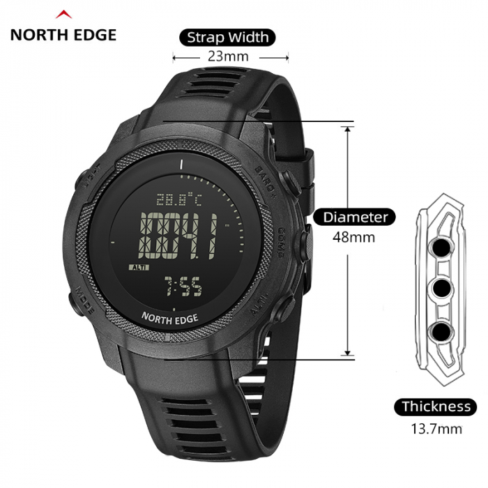 Ceas NORTH EDGE VERTICO  Military Outdoor [12]