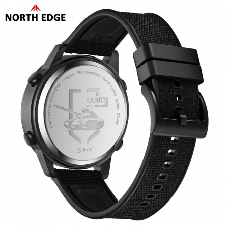 Ceas Sport Military  Bărbați North Edge TANK 3 - Pedometrul | Calorii | Busolă | [5]