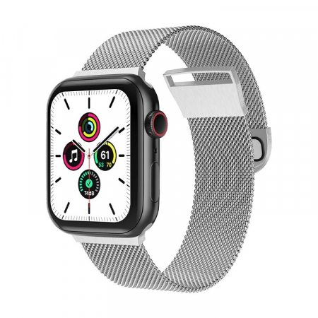 Curea metalica ALTY Milanese, pentru Apple Watch Ultra/SE/8/7/6/5/4/3/2/1, Display 42/44/45/49 mm [1]