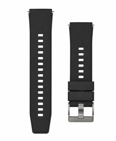 ACCESORII - Bratara Silicon North Edge (Negru) 22mm