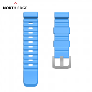 Bratara Silicon North Edge (Albastru) [0]