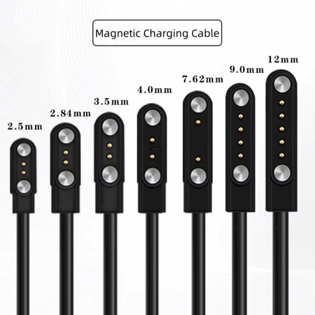 ACCESORII - Cablu Universal Magnetic de Încărcare USB – Compatibil cu Ceasuri Smart, Brățări Fitness, Căști, Periuțe Electrice și Dispozitive de Înfrumusețare