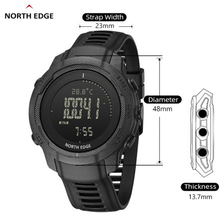 Ceas NORTH EDGE VERTICO  Military Outdoor [11]