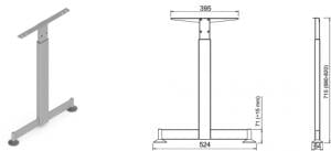 Stand metalic mobilă birou System Desk Bar Tend [4]