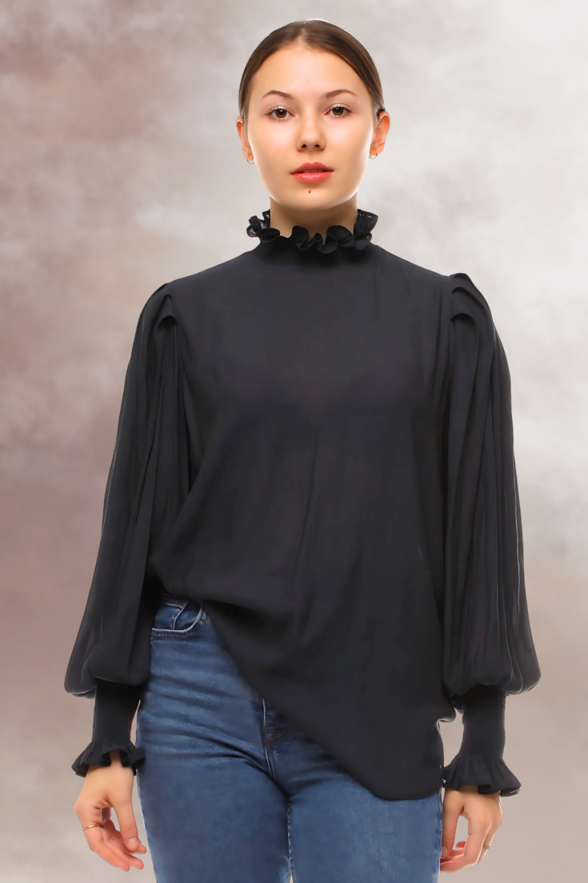 Midnight Marquise Blouse [2]