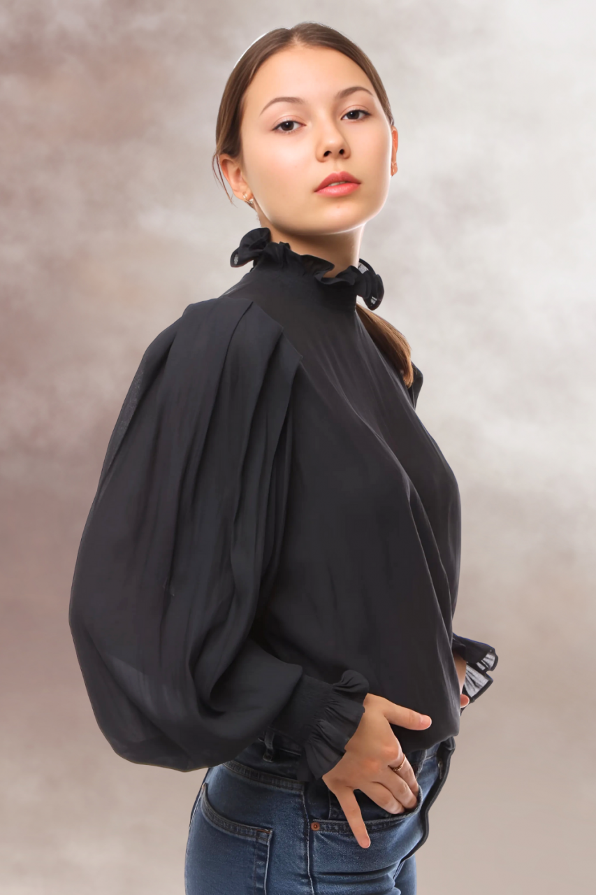 Midnight Marquise Blouse [4]