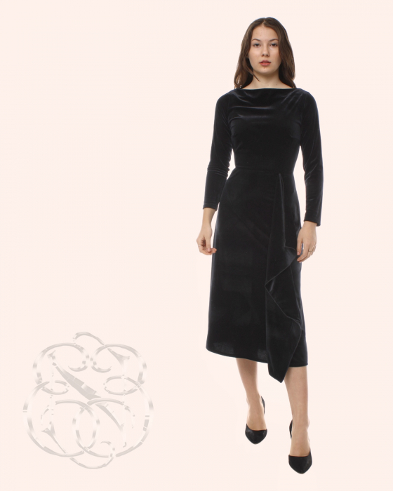 Rochie Anthracit Nobless [2]