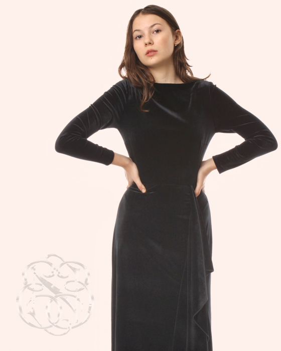 Rochie Anthracit Nobless [5]