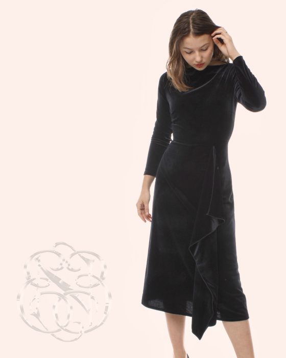 Rochie Anthracit Nobless [3]