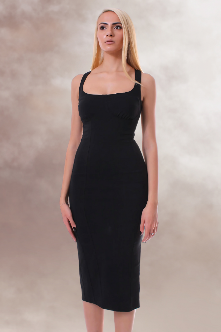 Rochie Statement Neutral Black [6]