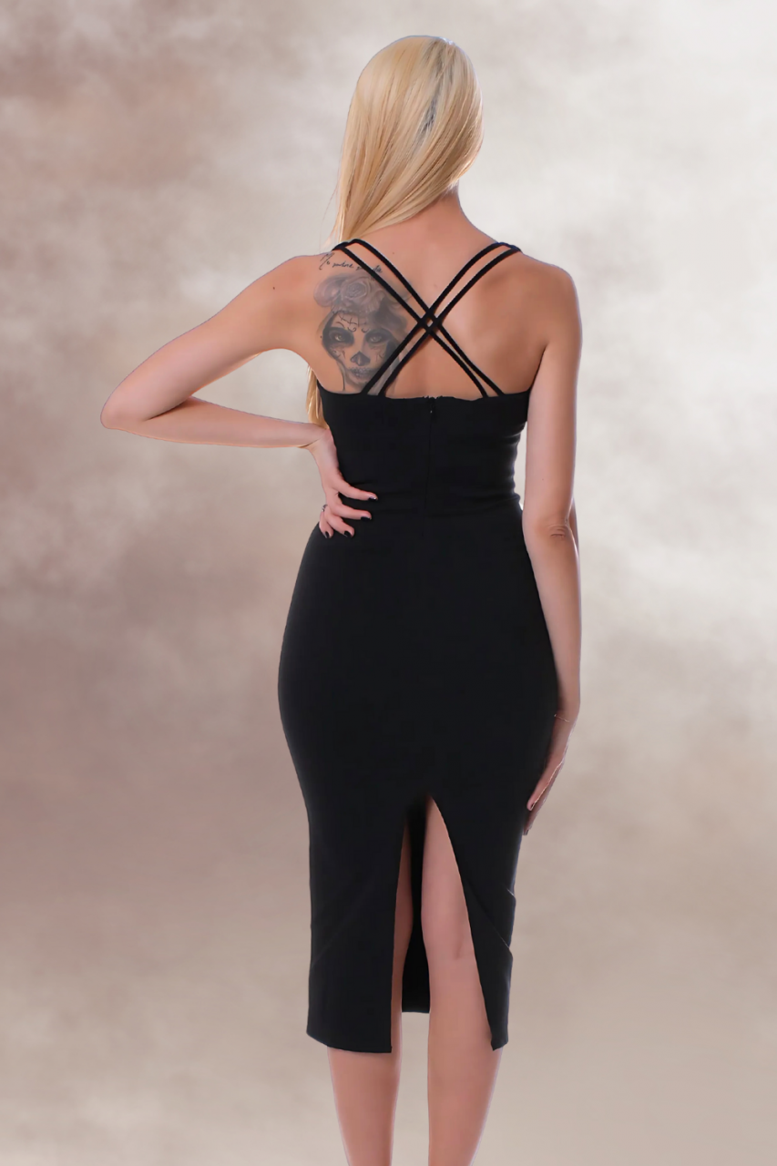 Rochie Statement Neutral Black [3]