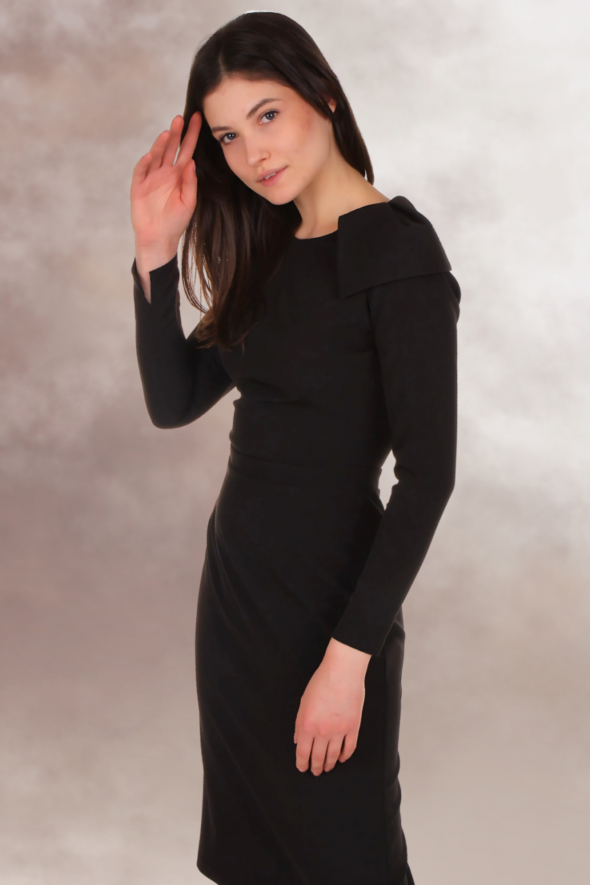 rochie eleganta midi designer roman [3]