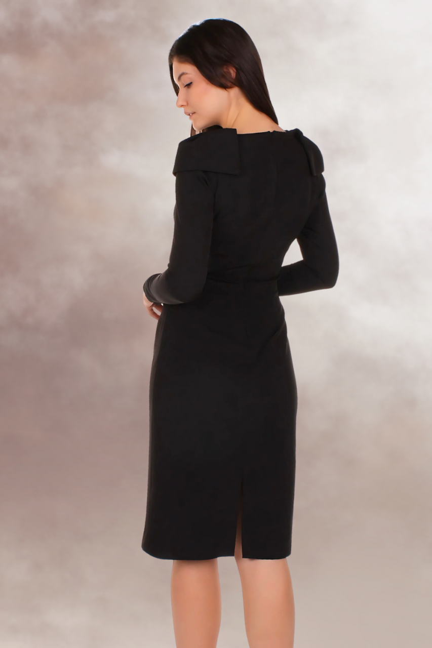 rochie eleganta midi designer roman [4]