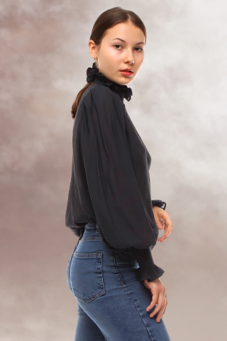 Midnight Marquise Blouse [5]