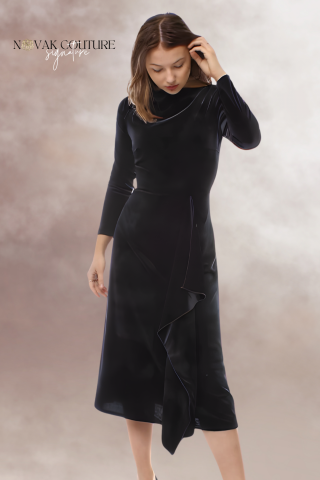 Rochii - Rochie Anthracit Nobless
