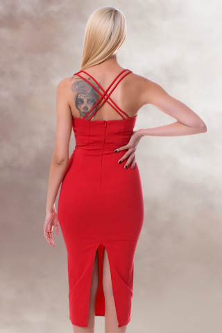 Rochie Statement Neutral Red [3]