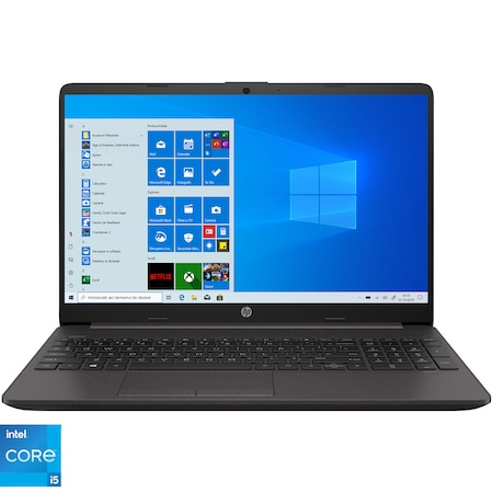 Laptop HP 250 G8 cu procesor Intel Core i5-1135G7, 15.6", Full HD, 8GB, 256GB SSD, Intel Iris Xe, Windows 10 Pro, Dark Ash Silver, 2X7V1EA [1]