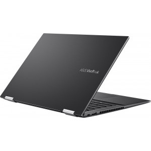 Ultrabook ASUS 14'' VivoBook Flip 14 TP470EA-EC368W, FHD Touch, Procesor Intel® Core™ i5-1135G7 (8M Cache, up to 4.20 GHz), 8GB DDR4X, 256GB SSD, Intel Iris Xe, Win 11 Home S, Indie Black [8]