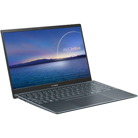 Laptop ultraportabil ASUS Zenbook 14 UM425QA-KI180W cu procesor AMD Ryzen™ 5 5600H, 14", Full HD, 16GB, 512GB SSD, AMD Radeon™ Vega 7 Graphics, Windows 11 Home, Pine Grey [5]
