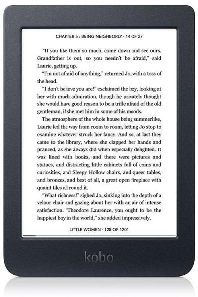 eBook Reader KOBO Nia, 6", 8GB, Negru [1]