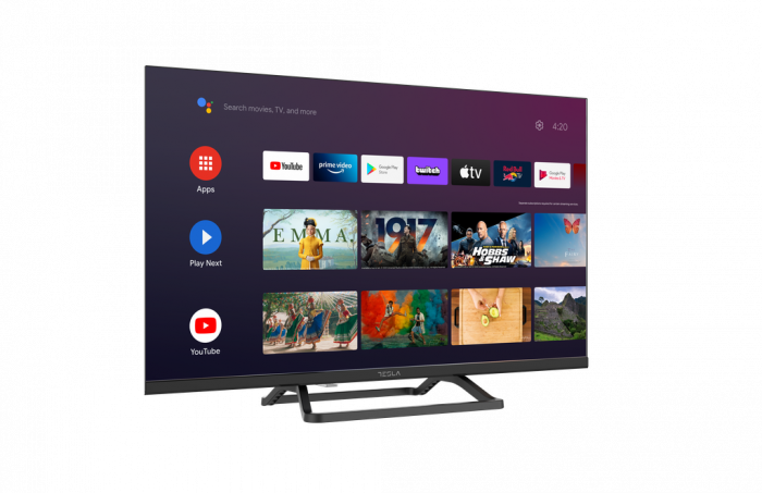 Televizor Smart LED Tesla, 32E625BHS, 81 cm, HD, negru, Android TV 9, Clasa E [2]