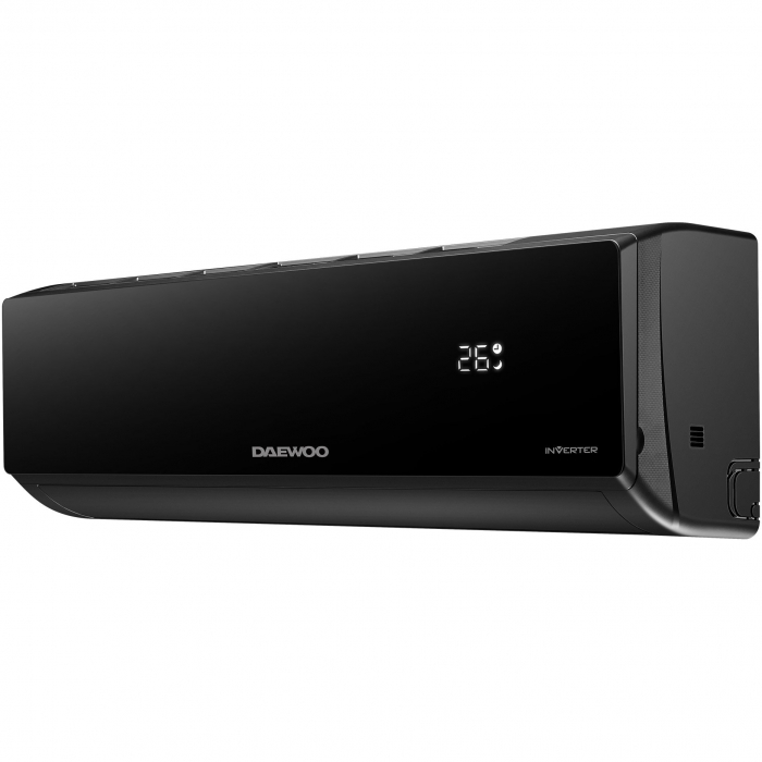 Aparat de aer conditionat Daewoo 12000 BTU, WI-FI, A++, Filtre cu ioni de argint, Eco Mode, iFeel, DAC-12CHSDB-NK, Negru [2]