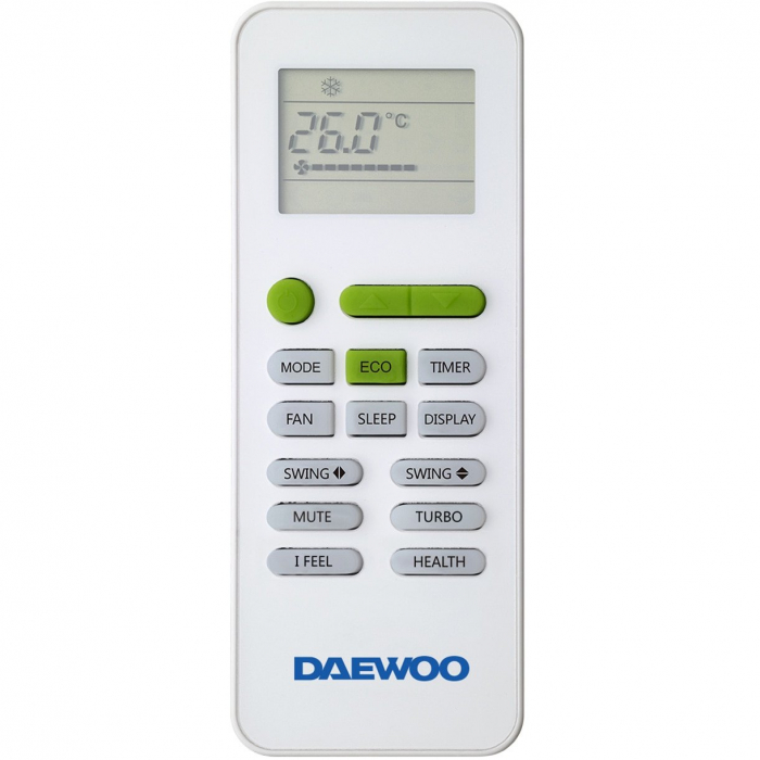 Aparat de aer conditionat Daewoo 12000 BTU, WI-FI, A++, Filtre cu ioni de argint, Eco Mode, iFeel, DAC-12CHSDB-NK, Negru [4]