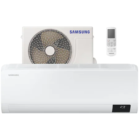 Aparat de aer conditionat Samsung Luzon 12000 BTU, Clasa A++, Fast cooling, Mod Eco, AR12TXHZAWKNEU/AR12TXHZAWKXEU, Alb [1]