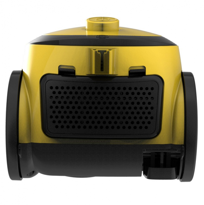 Aspirator cu sac Daewoo RC-410Y-3, 700 W, capacitate sac hartie 2.5 litri, cotrol putere variabil, tub telescopic, furtun rotativ 360 grade, perie standard + accesorii pentru tapiterie si locuri ingus [4]