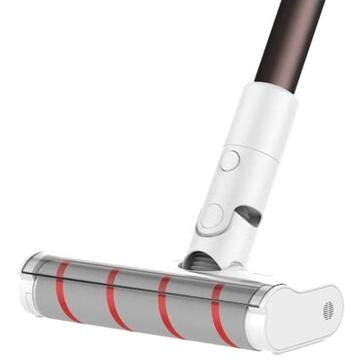 Aspirator vertical Dreame V11 VVN6, 450W, 25000 Pa, 3 moduri de aspirare, rezervor murdarie 0.5 l, autonomie 90 min, afisaj HD, gri/rosu [5]