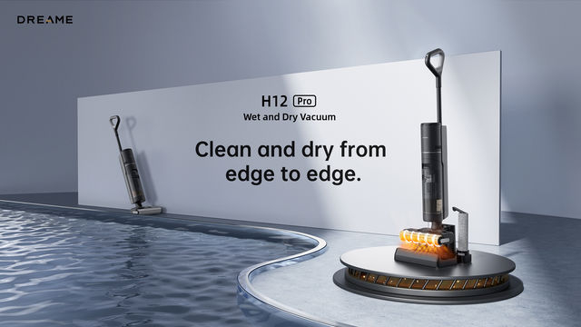 Aspirator vertical fara fir Dreame H12 Pro HHR25A, aspirare umed/uscat, 3 moduri de aspirare, putere aspirare 16000Pa, auto-curatare, capacitate rezervor apa curata/murdara-0.9l/0.7l, baterie 4000mAh, [16]