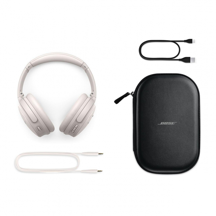 Casti cu anularea zgomotului 884367-0200 Bose QuietComfort Headphones White Smoke [6]