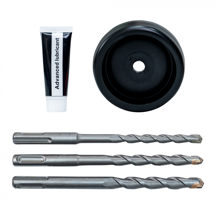 Ciocan rotopercutor pe acumulator RURIS RMX1210, 20 V, 900 RPM, 25 mm diametru maxim gaurire, 5100 BPM, 1.5J, fara acumulator/incarcator  1210rmx2024 [6]