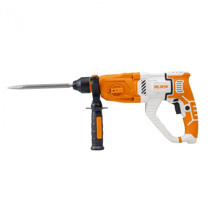 Ciocan rotopercutor RURIS RMX3026, SDS Plus, 1050 W, 4 functii, 3 J, accesorii, geanta transport 3026rmx2024 [2]