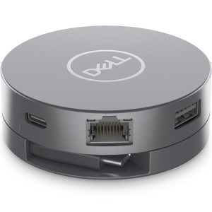DELL DA305, 6-in-1 USB-C Multiport, putere incarcare 90W, 2x USB 3.2, 1x Gigabit LAN, 1x Display port, 1x HDMI, 470-AFKL [3]