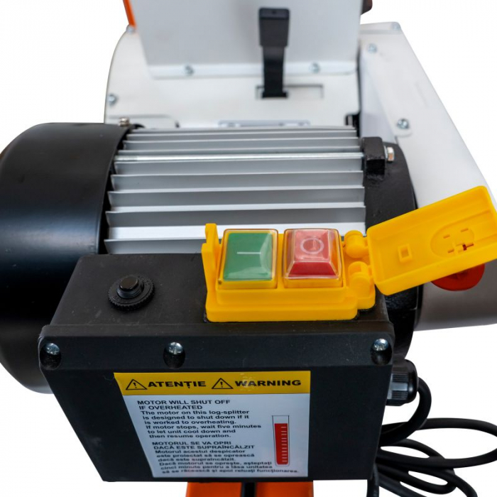 Despicator lemne Ruris DL1000, 1800 W, 230 V, IP54, 10 tone forta despicare, 50-300 mm Ø despicare, 520 mm lungime maxima despicare, capc protectie, roti transport, 1000dl2023 [8]