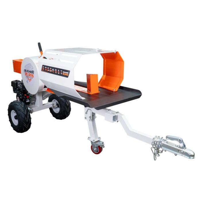 Despicator vertical lemne/busteni Ruris DLH3400, putere 7 CP, forta despicare cinetica 34 T, lungime maxima despicare 55 cm, diametru despicare 500 mm, roti transport, utilizare vertical/orizontal, 3400DLH2024 [6]