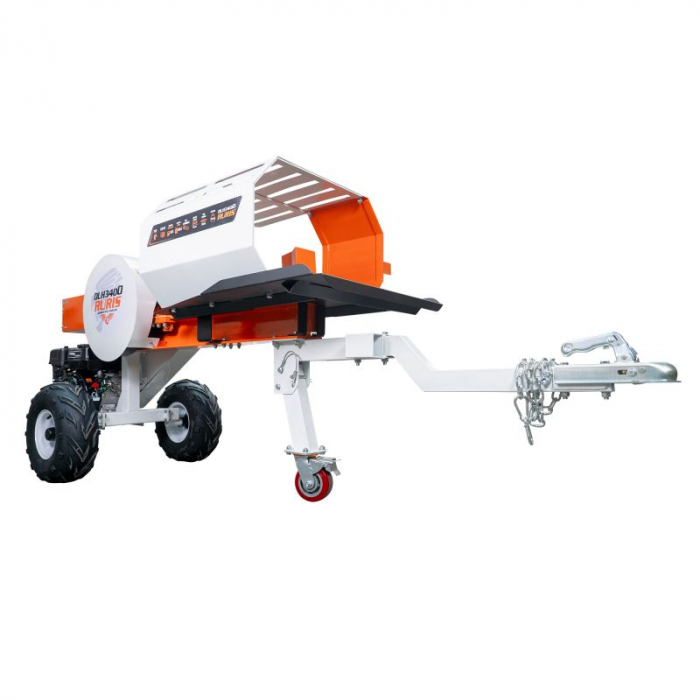 Despicator vertical lemne/busteni Ruris DLH3400, putere 7 CP, forta despicare cinetica 34 T, lungime maxima despicare 55 cm, diametru despicare 500 mm, roti transport, utilizare vertical/orizontal, 3400DLH2024 [4]