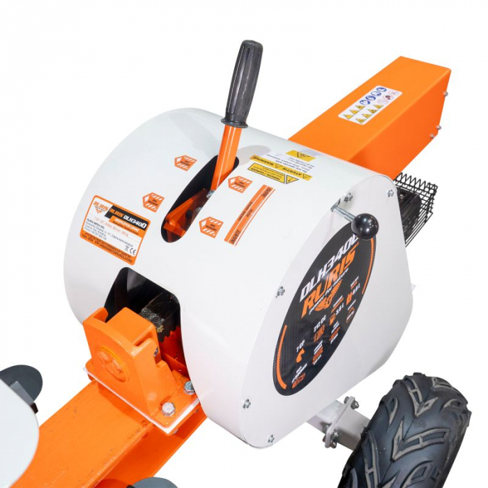 Despicator vertical lemne/busteni Ruris DLH3400, putere 7 CP, forta despicare cinetica 34 T, lungime maxima despicare 55 cm, diametru despicare 500 mm, roti transport, utilizare vertical/orizontal, 3400DLH2024 [3]