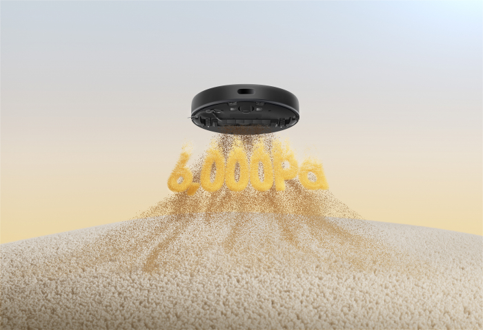 Dreame D9 Max Gen2 aspirato robot  6000Pa, mop 2-în-1, navigație LDS, rezervor praf 570ml, apă 235ml, baterie 5200mAh, autonomie 285min, control app + vocal, perie flotantă anti-încurcare, negru [9]