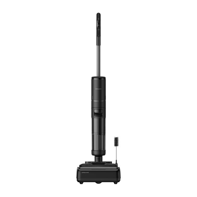 Dreame H12 Pro FlexReach aspirator vertical fără fir pentru curățare uscată și umedă 300W, 18.000Pa, baterie 6x4000mAh, autonomie 50min, rezervor apă curată 900ml, apă murdară 700ml, auto-curățare, uscare cu aer cald, ecran LED, negru,HHR44A [7]
