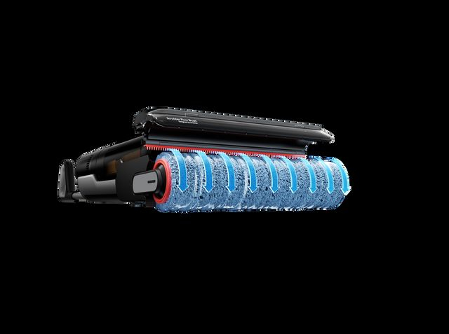Dreame H12 Pro FlexReach aspirator vertical fără fir pentru curățare uscată și umedă 300W, 18.000Pa, baterie 6x4000mAh, autonomie 50min, rezervor apă curată 900ml, apă murdară 700ml, auto-curățare, uscare cu aer cald, ecran LED, negru,HHR44A [12]